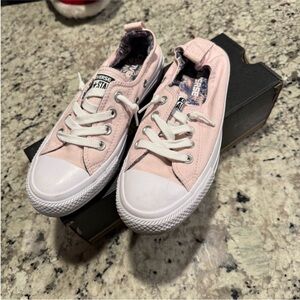 Converse Light Pink Slip-On Sneakers